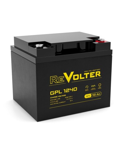 Revolter GPL 1240. Аккумулятор автомобильный герметичный свинцово-кислотный. Revolter в Электростали