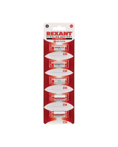 Батарейка 23A REXANT 12 V (30-1042). Элемент питания. Rexant в Электростали