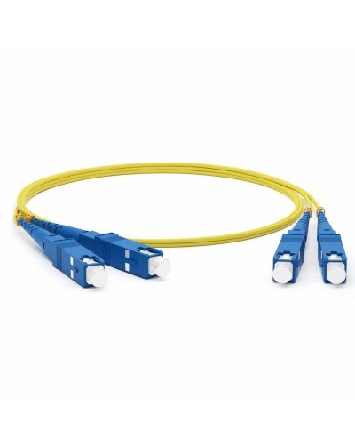 Патч-корд оптический соединительный (SM), 9/125 (OS2), SC/UPC-SC/UPC, (Duplex), LSZH, 1м (50-2011): Патч-корд оптический в Электростали