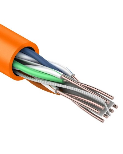 U/UTP 4PR 23AWG CAT6 305м нг(А)-HF REXANT (01-0050). Кабель «витая пара» (LAN) для структурированных систем связи. Rexant в Электростали