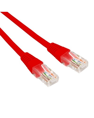 Патч-корд U/UTP CAT 6, RJ45-RJ45, 26AWG, LSZH, красный, 2м REXANT (02-0293-2). Патч-корд UTP. Rexant в Электростали