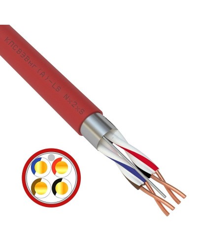 КПСВЭВнг(А)-LS 2х2х0,5 (01-4865-1)(REXANT). Кабель для систем пожарной и охранной сигнализации. Rexant в Электростали