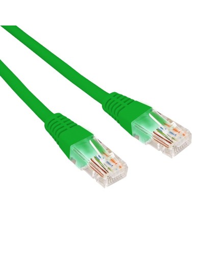 Патч-корд U/UTP CAT 6, RJ45-RJ45, 26AWG, LSZH, зеленый, 0.3м REXANT (02-0296-03). Патч-корд UTP. Rexant в Электростали