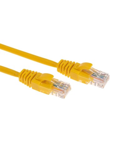 Патч-корд U/UTP, CAT 5e, RJ45-RJ45, 26AWG, LSZH, желтый, 0,5м  REXANT (02-0105-05). Патч-корд UTP. Rexant в Электростали