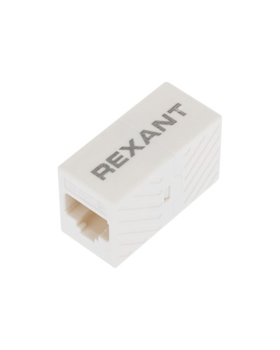 Адаптер проходной UTP RJ-45(8P8C), CAT 6 REXANT (03-0108). Проходной адаптер. Rexant в Электростали