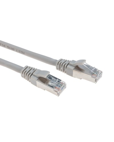 Патч-корд S/FTP CAT 6A (10G), RJ45-RJ45, 28AWG, LSZH, серый, 0.5м REXANT (02-0390-05). Патч-корд медный. Rexant в Электростали