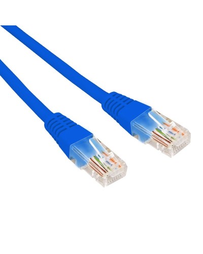 Патч-корд U/UTP CAT 6, RJ45-RJ45, 26AWG, LSZH, синий, 3м REXANT (02-0294-3). Патч-корд UTP. Rexant в Электростали