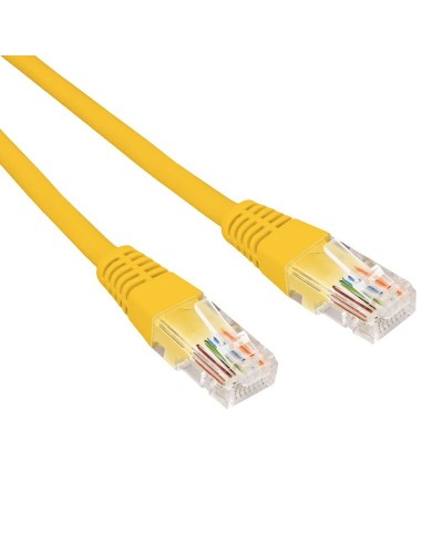 Патч-корд U/UTP CAT 6, RJ45-RJ45, 26AWG, LSZH, желтый, 1м REXANT (02-0295-1). Патч-корд UTP. Rexant в Электростали
