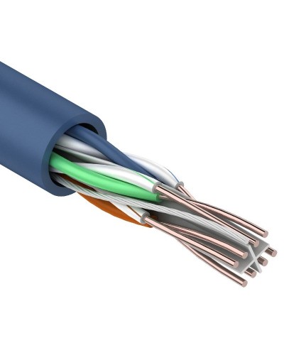 U/UTP 4PR 23AWG CAT6 305м REXANT (01-0047). Кабель «витая пара» (LAN) для структурированных систем связи. Rexant в Электростали