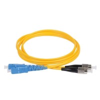 Патч-корд оптический (SM), 9/125 (OS2), SC/UPC-FC/UPC, (Duplex), 3мм, LSZH, 10м (50-2857-2): Патч-корд оптический