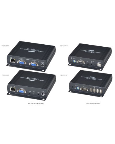 VKM04. Удлинитель VGA, клавиатуры, мыши. SC&T в Электростали