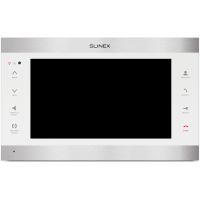 SL-10N Cloud (Silver+White). Монитор домофона цветной с функцией «свободные руки». SLINEX