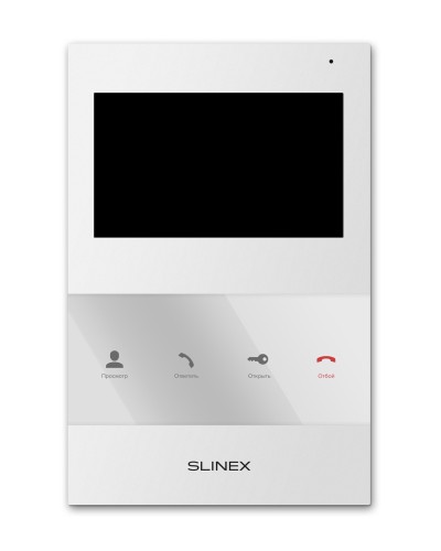 SQ-04M (белый). Монитор домофона цветной. SLINEX в Электростали