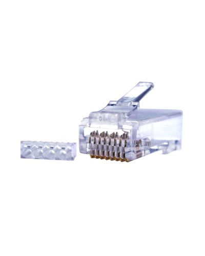 Коннекторы 8P8C UTP Cat.6 50U (RJ-45) (100шт) (10-0208). Разъем RJ-45. SUPRLAN в Электростали