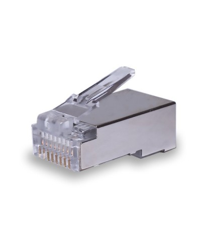 Коннекторы 8P8C FTP Cat.5e (RJ-45) 2pb (100шт) (10-0234). Разъем RJ-45. SUPRLAN в Электростали