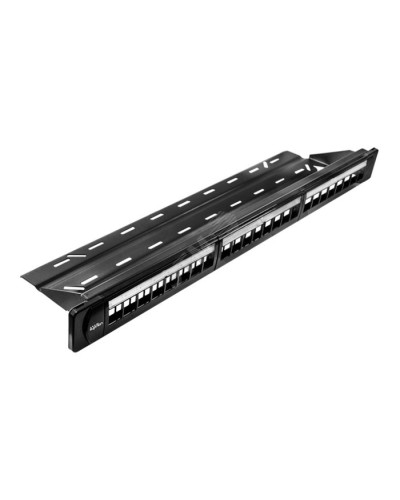 Модульная патч-панель 19", под 24 модуля Keystone, UTP, 1U (10-0401): Модульная патч-панель под 24 модуля, UTP, 1U в Электростали