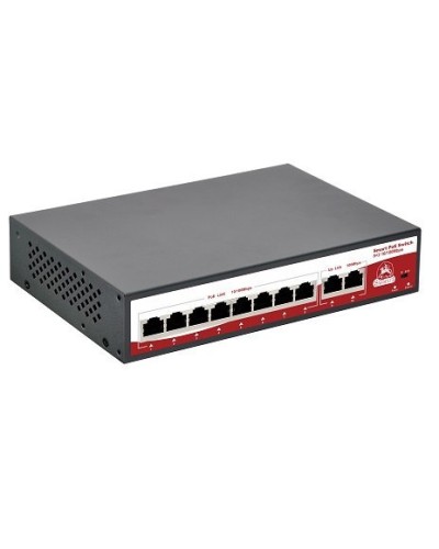 SR-PS0820FBL. Коммутатор с питанием по PoE. SarmatT в Электростали