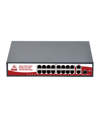 SR-PS1621GBL. Коммутатор с питанием по PoE. SarmatT в Электростали
