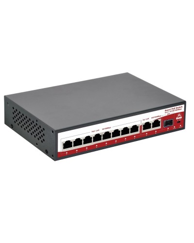 SR-PS0821GBL. Коммутатор с питанием по PoE. SarmatT в Электростали