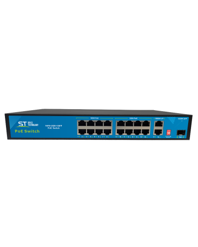 ST-S165POE PRO (версия 2). Сетевой PoE коммутатор. Space Technology в Электростали