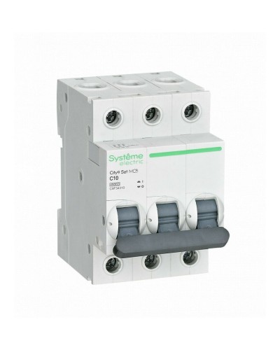 City9 Set 3P 10А 4.5kA С (C9F34310). Автоматический выключатель. Systeme Electric в Электростали