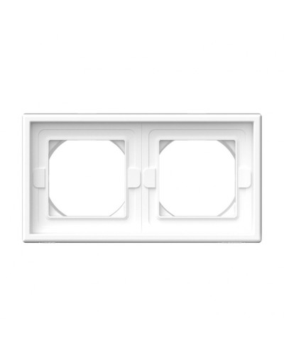 ArtGallery Aqua рамка 2-местная, IP44, белый (GAL440102). Рамка. Systeme Electric в Электростали