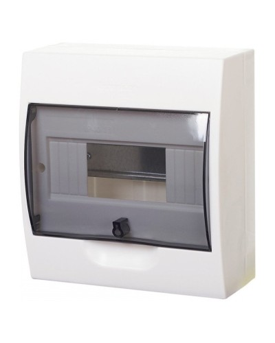 City9 Box 8 модулей навесной с прозрачной дверцей (EZ9E108S2SRU). Щиток модульный. Systeme Electric в Электростали