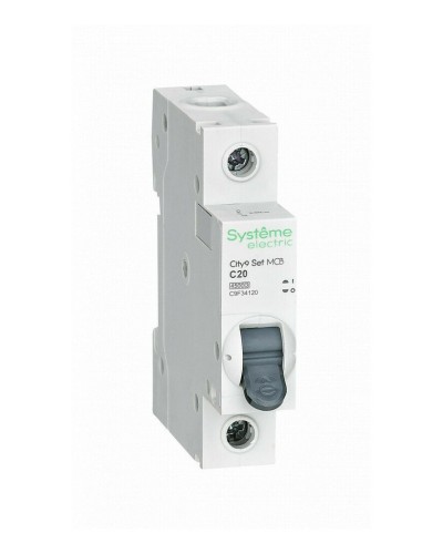 City9 Set 1P 20А 4.5kA С (C9F34120). Автоматический выключатель. Systeme Electric в Электростали
