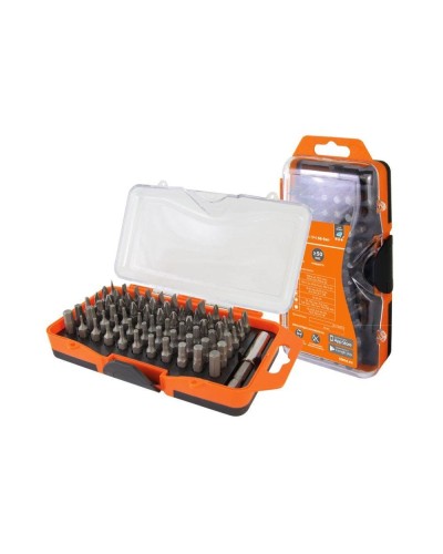Набор бит №4, 66 бит: SL, PH, PZ, HEX, TORX, SQ,  удлинитель, сталь CR-V «Алмаз» TDM (SQ1019-0104): Набор бит в Электростали