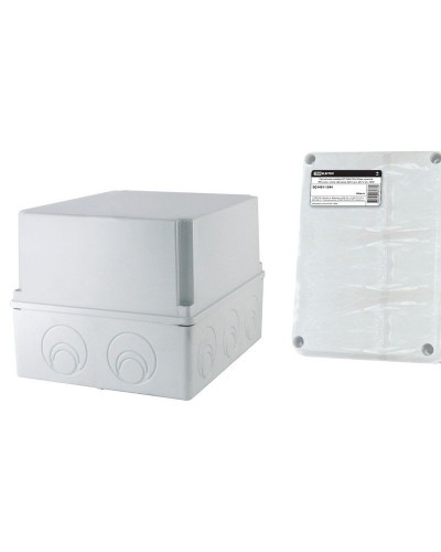 Коробка ОП 240х195х165мм, крышка, IP55, кабельные вводы d28-3шт, d37-2шт (SQ1401-1274). Распаячная коробка. TDM ЕLECTRIC в Электростали