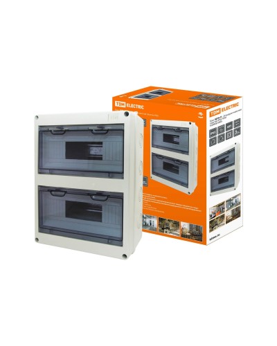 ЩРН-П-24 модулей навесной пластик IP65 (SQ0908-0006). Бокс. TDM ЕLECTRIC в Электростали