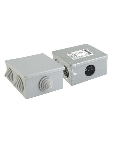 Распаячная коробка ОП 80х80х40мм, крышка, IP44, 6 вх. TDM (SQ1401-1235). Распаячная коробка ОП. TDM ЕLECTRIC в Электростали