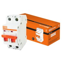 ВА47-29 2Р 10А 4,5кА х-ка С (SQ0206-0091). Автоматический выключатель. TDM ЕLECTRIC