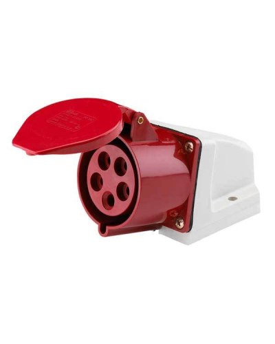 Розетка 125 стационарная 3Р+РЕ+N 32А 380В IP44 (SQ0602-0006). Розетка. TDM ЕLECTRIC в Электростали