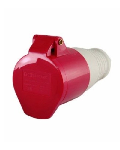 Розетка 224 переносная 3Р+РЕ 32А 380В IP44 (SQ0603-0013). Розетка. TDM ЕLECTRIC в Электростали