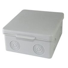Коробка ОП 100х100х55мм, крышка, IP54, 8вх., без гермовводов (SQ1401-0823). Распаячная коробка. TDM ЕLECTRIC
