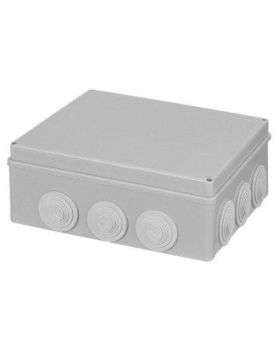 Распаячная коробка ОП 240х190х90мм, крышка, IP55, 12 гермовводов TDM (SQ1401-1143). Распаячная коробка ОП. TDM ЕLECTRIC в Электростали