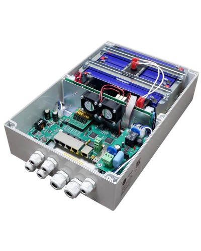 Tfortis PSW-1G4F UPS. Коммутатор с питанием по PoE. TFortis в Электростали