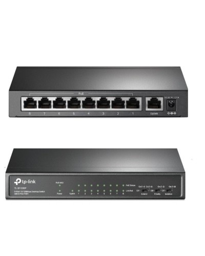 TL-SF1009P. Коммутатор 8-портовый. TP-Link в Электростали