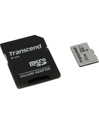 TS32GUSD300S-A. Карта памяти microSDXC, 32 ГБ, Class 10. TRANSCEND в Электростали