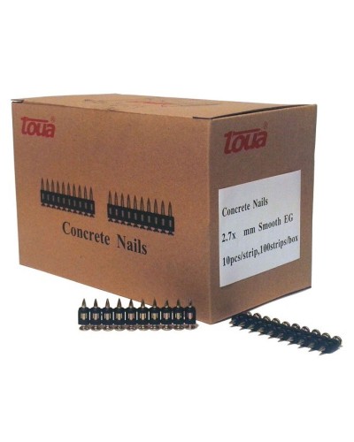 Гвоздь 2.7x40 smooth EG (1000 шт./уп.) (2740smoothEG). Гвозди универсальные. Toua в Электростали