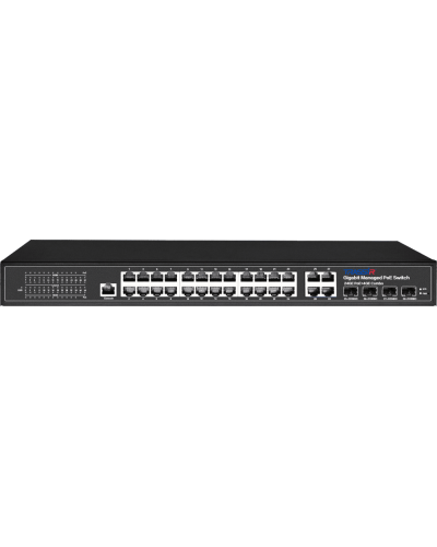 TR-NS24284C-400-24PoE. Коммутатор с PoE. Trassir в Электростали
