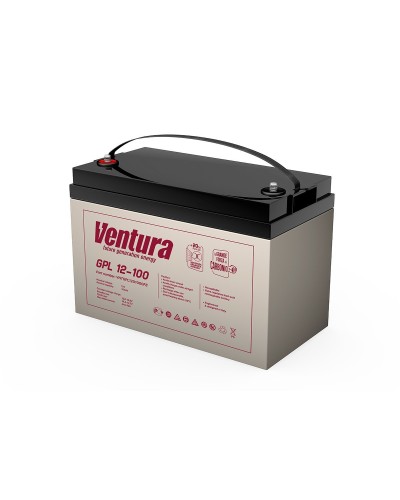 Ventura GPL 12-100. Аккумулятор герметичный свинцово-кислотный. Ventura в Электростали