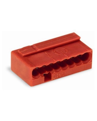 WAGO 243-808 Клемма MICRO 8-проводная красная. Клемма для распределительных коробок. WAGO в Электростали