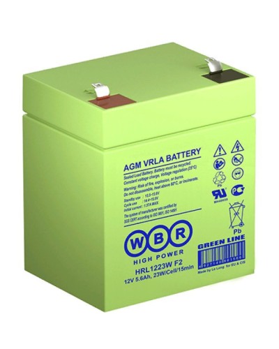 WBR HRL1223W F2. Аккумулятор герметичный свинцово-кислотный. WBR в Электростали
