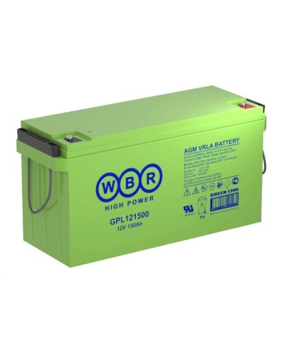 WBR GPL121500A. Аккумулятор герметичный свинцово-кислотный. WBR в Электростали