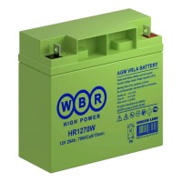 WBR HR1270W. Аккумулятор герметичный свинцово-кислотный. WBR