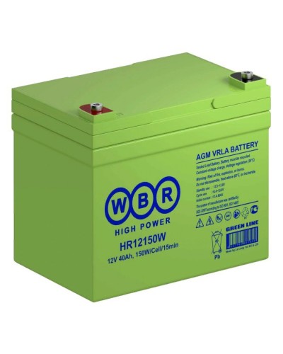 WBR HR12150W. Аккумулятор герметичный свинцово-кислотный. WBR в Электростали