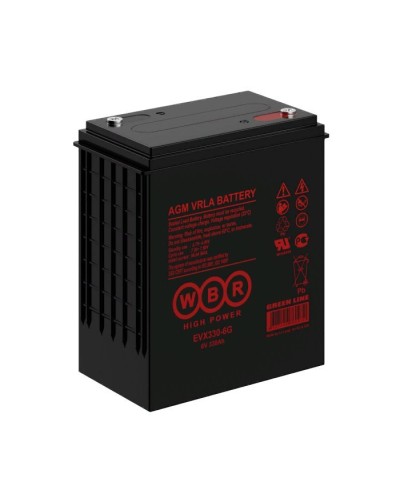 WBR EVX330-6G. Аккумулятор герметичный свинцово-кислотный. WBR в Электростали