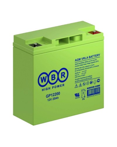 WBR GP12200. Аккумулятор герметичный свинцово-кислотный. WBR в Электростали